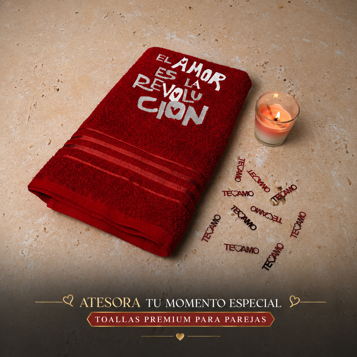 TOALLA AMOR-PAREJA