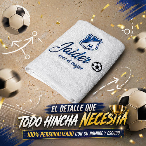 TOALLA EQUIPOS FUTBOL