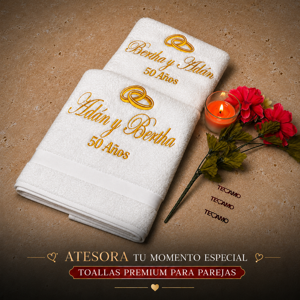 TOALLA AMOR-PAREJA